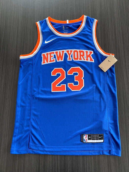 Mitchell Robinson New York Knicks Autographed Custom Jersey JSA