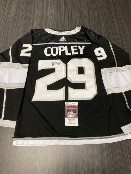 Pheonix Copley Los Angeles Kings Autographed Custom Jersey JSA