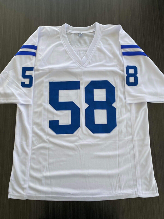 Gary Brackett Indianapolis Colts Autographed Custom Jersey JSA