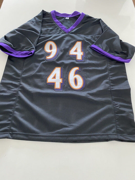 Justin Tucker, Sam Koch, Morgan Cox Baltimore Ravens Autographed Custom Jersey JSA