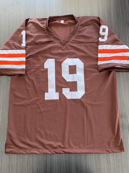 Bernie Kosar Cleveland Browns Autographed Custom Jersey Beckett