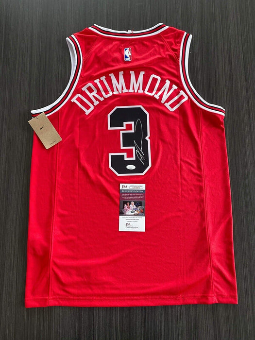 Andre Drummond Chicago Bulls Autographed Custom Jersey JSA
