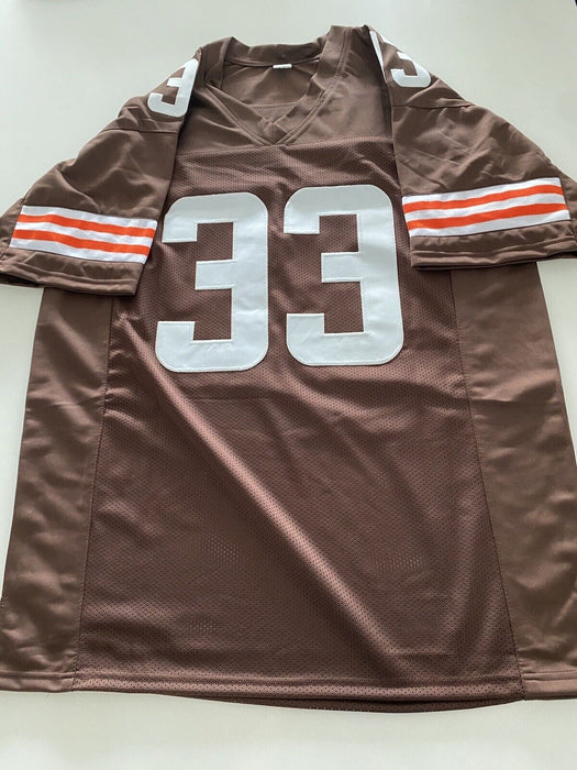 Ronnie Harrison Cleveland Browns Autographed Custom Jersey JSA