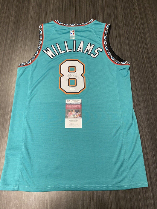 Ziaire Williams Memphis Grizzlies Autographed Custom Jersey JSA
