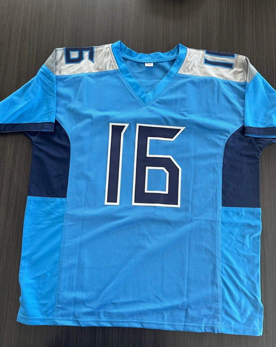 Treylon Burks Tennessee Titans Autographed Custom Jersey Beckett