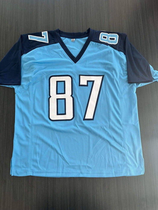 Kevin Dyson Tennessee Titans Autographed Custom Jersey JSA