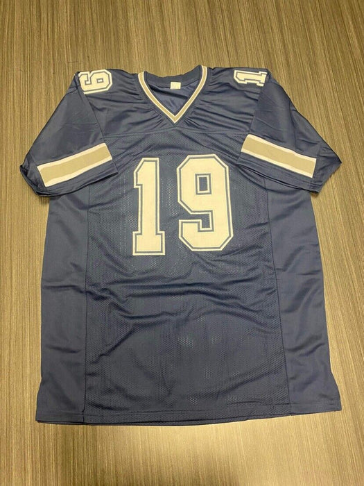 Keyshawn Johnson Dallas Cowboys Autographed Custom Jersey Beckett