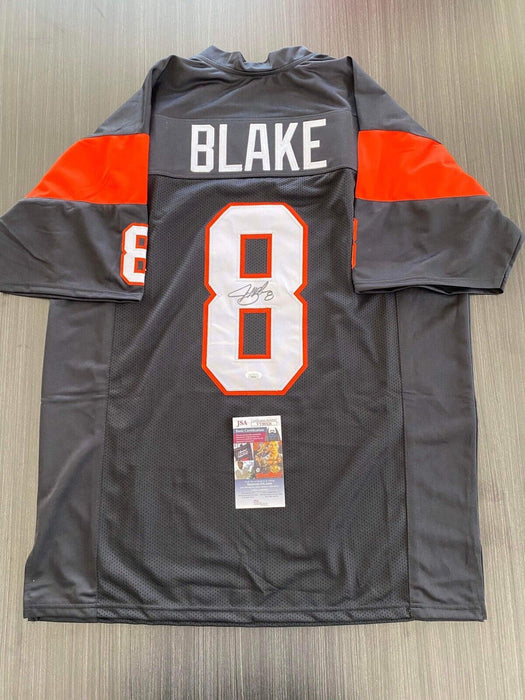 Jeff Blake Cincinnati Bengals Autographed Custom Jersey JSA