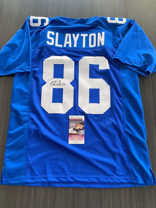 Darius Slayton New York Giants Autographed Custom Jersey JSA