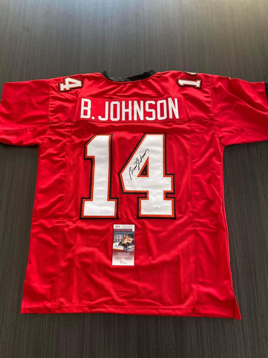 Brad Johnson Tampa Bay Buccaneers Autographed Custom Jersey JSA