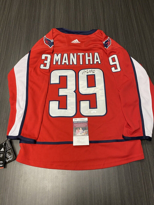 Anthony Mantha Washington Capitals Autographed Custom Jersey JSA