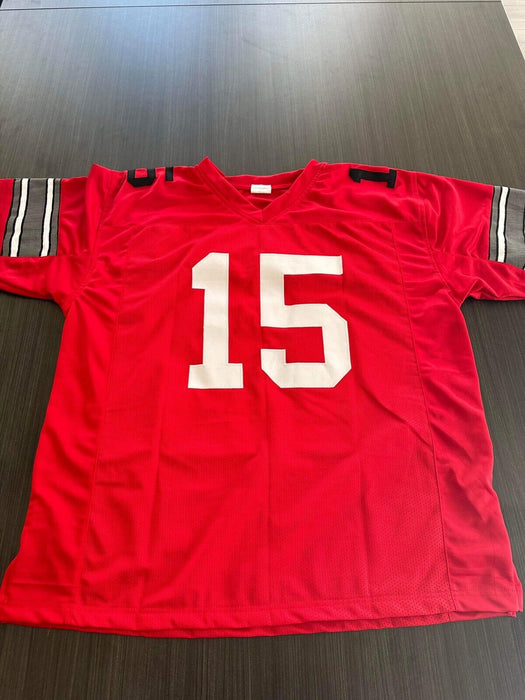 Ezekiel Elliott Ohio State Buckeyes Autographed Custom Jersey JSA