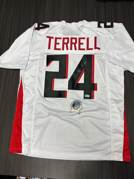 AJ Terrell Atlanta Falcons Autographed Custom Jersey Beckett