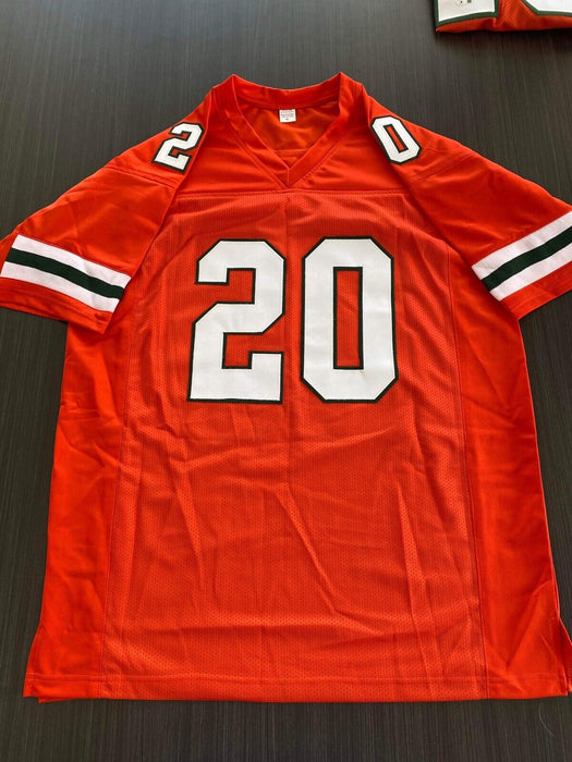Bernie Kosar Miami Hurricanes Autographed Custom Jersey JSA