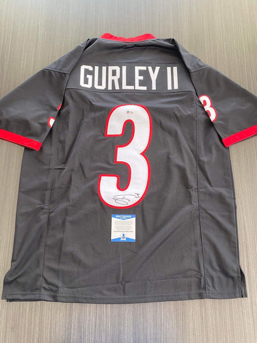 Todd Gurley II Georgia Bulldogs Autographed Custom Jersey Beckett