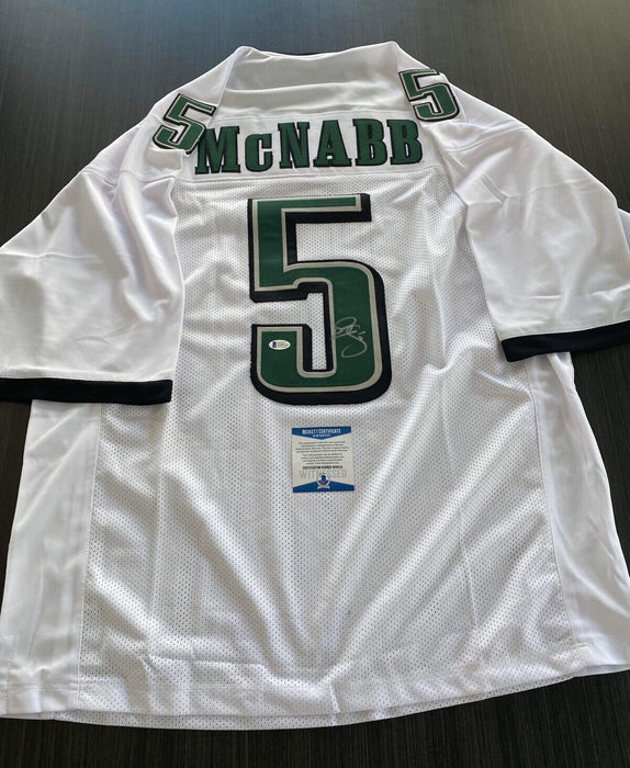 Donovan McNabb Philadelphia Eagles Autographed Custom Jersey Beckett