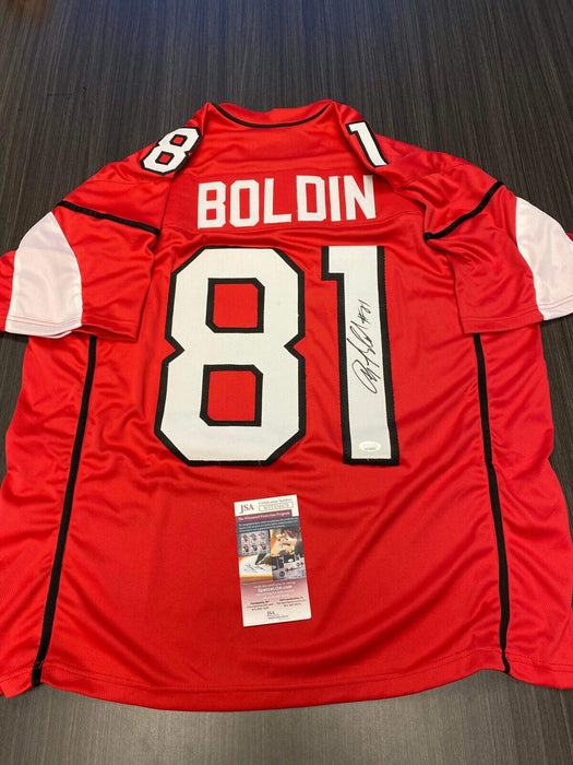 Anquan Boldin Arizona Cardinals Autographed Custom Jersey JSA