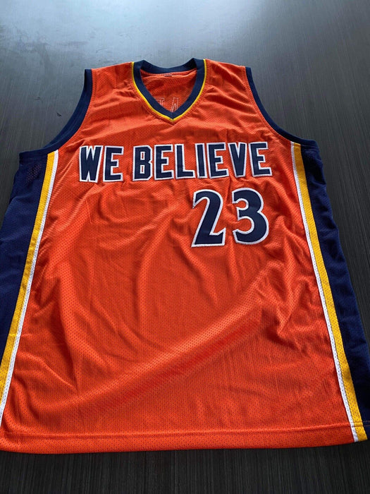 Jason Richardson Golden State Warriors Autographed Custom Jersey Beckett