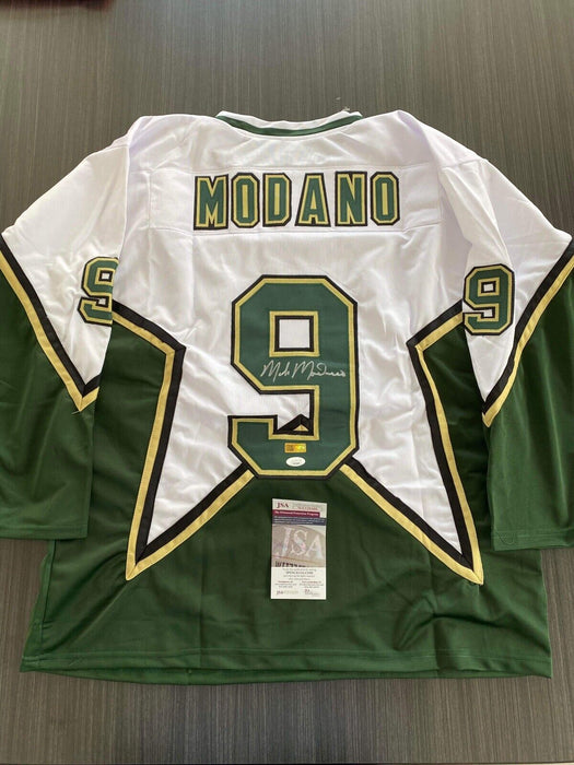 Mike Modano Dallas Stars Autographed Custom Jersey JSA