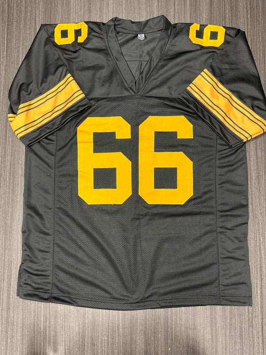 Alan Faneca Pittsburgh Steelers Autographed Custom Jersey Beckett Inscribed