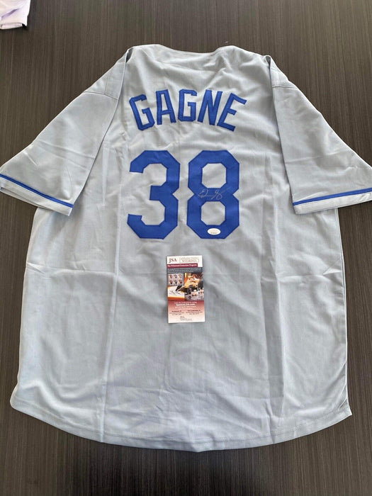 Eric Gagne Los Angeles Dodgers Autographed Custom Jersey JSA