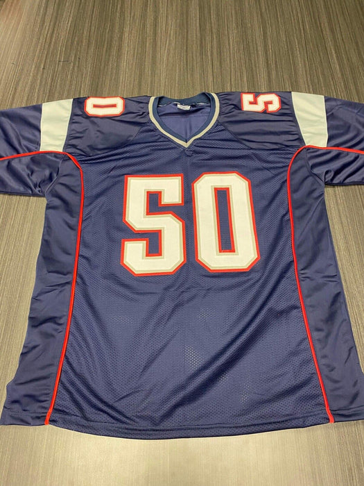 Rob Ninkovich New England Patriots Autographed Custom Jersey JSA Inscribed