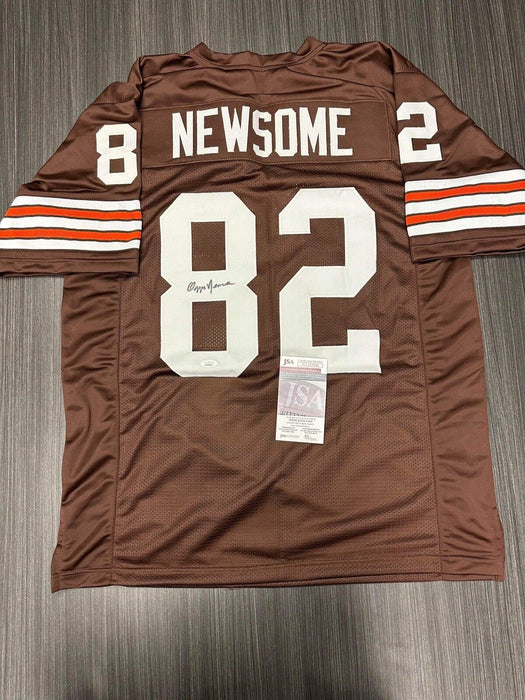 Ozzie Newsome Cleveland Browns Autographed Custom Jersey JSA