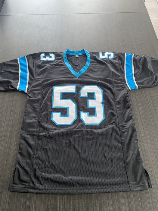 Brian Burns Carolina Panthers Autographed Custom Jersey JSA