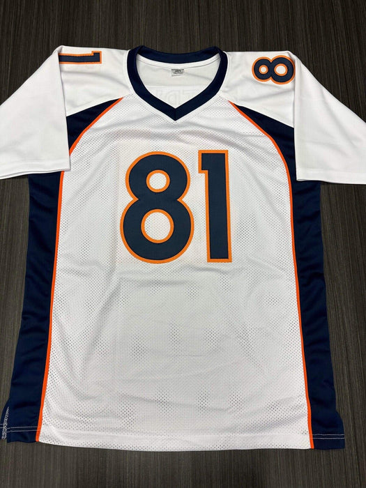 Tim Patrick Denver Broncos Autographed Custom Jersey JSA