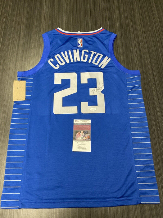 Robert Covington Los Angeles Clippers Autographed Custom Jersey JSA