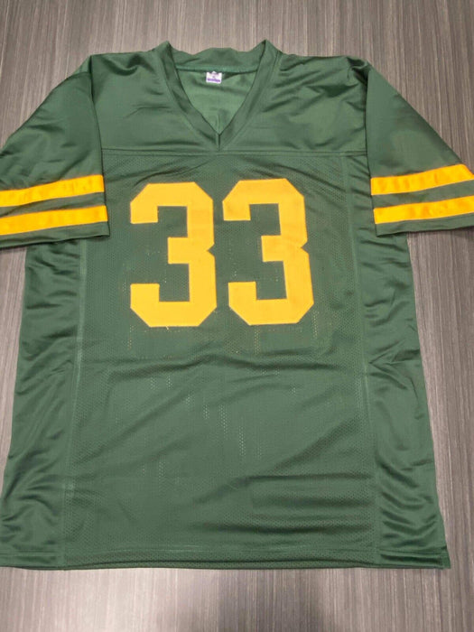 Aaron Jones Green Bay Packers Autographed Custom Jersey Beckett