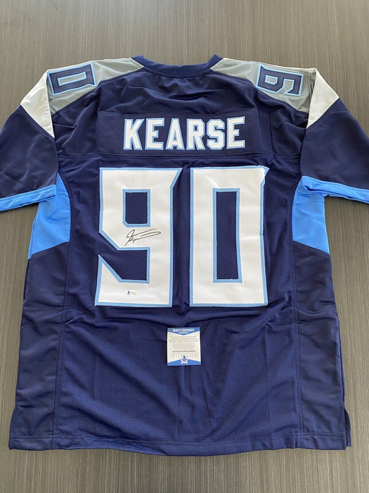 Jevon Kearse Tennessee Titans Autographed Custom Jersey Beckett