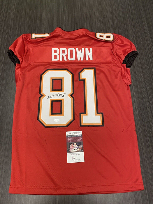 Antonio Brown Tampa Bay Buccaneers Autographed Custom Jersey JSA