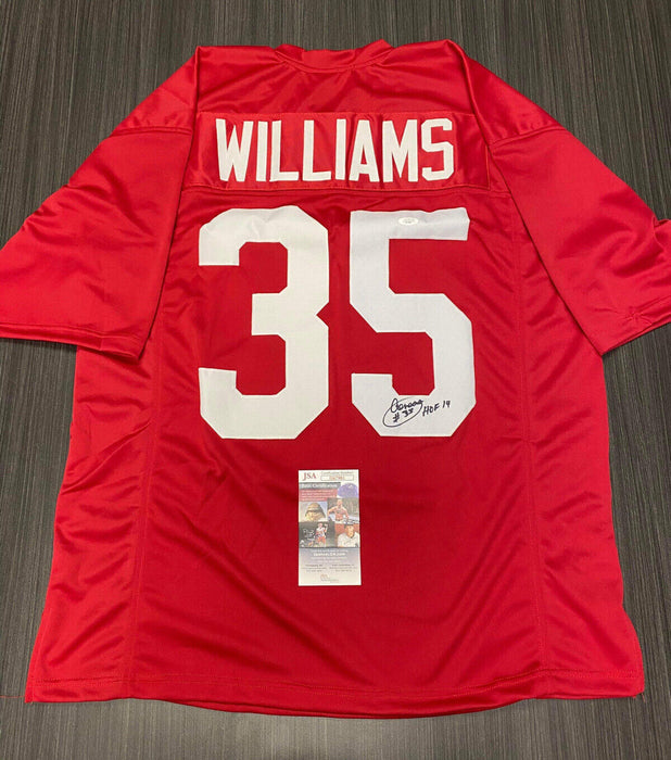 Aeneas Williams Arizona Cardinals Autographed Custom Jersey JSA Inscribed