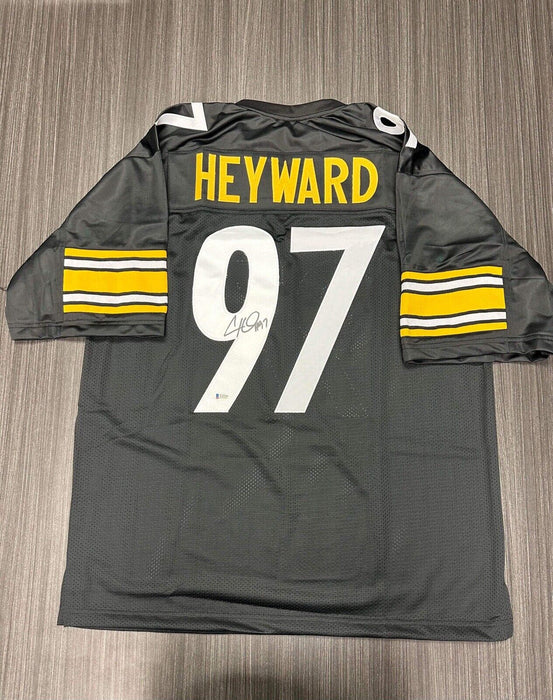 Cameron Heyward Pittsburgh Steelers Autographed Custom Jersey Beckett