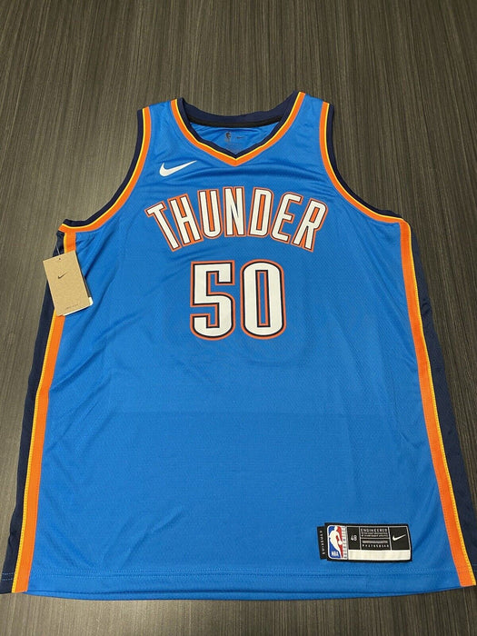 Jeremiah Robinson Earl Oklahoma City Thunder Autographed Custom Jersey JSA