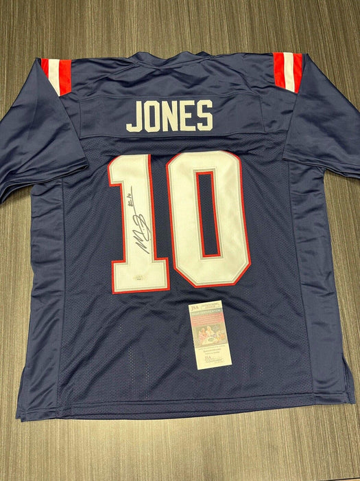 Mac Jones New England Patriots Autographed Custom Jersey JSA