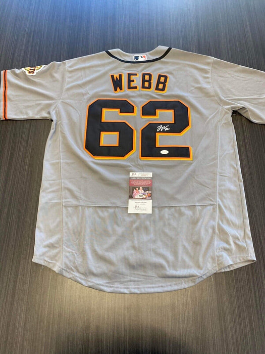 Logan Webb San Francisco Giants Autographed Custom Jersey JSA