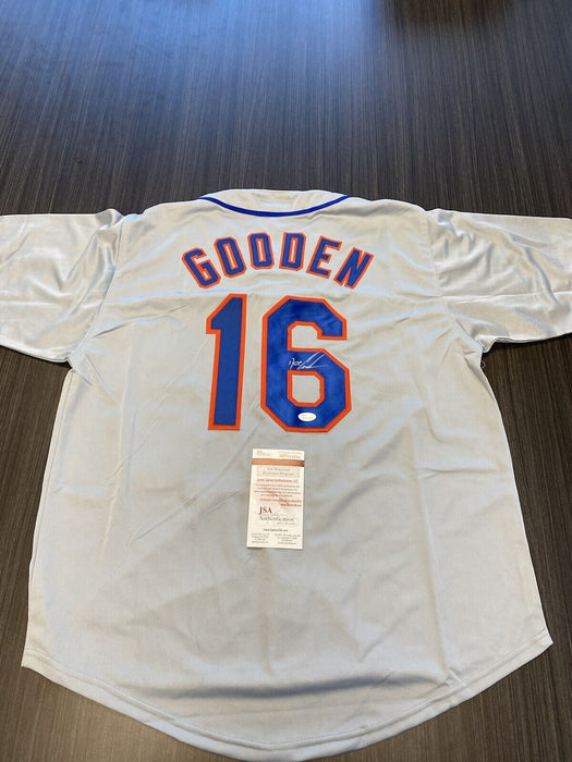 Doc Gooden New York Mets Autographed Custom Jersey JSA