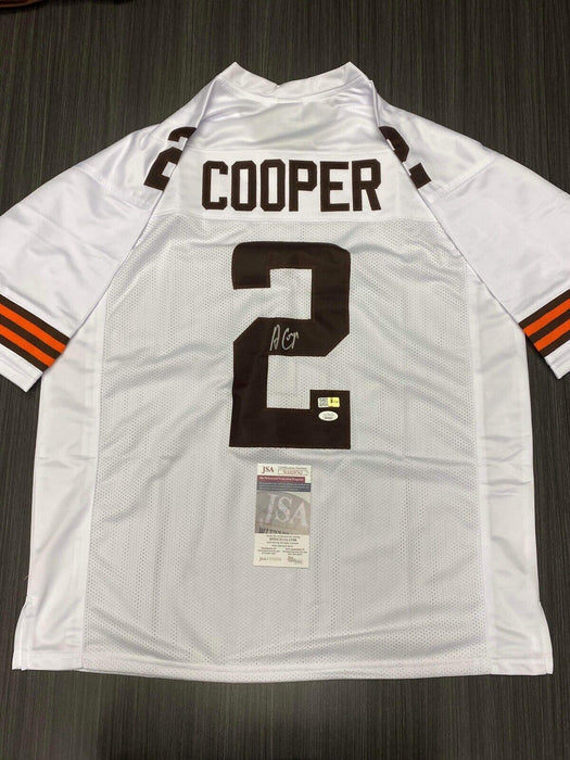 Amari Cooper Cleveland Browns Autographed Custom Jersey JSA