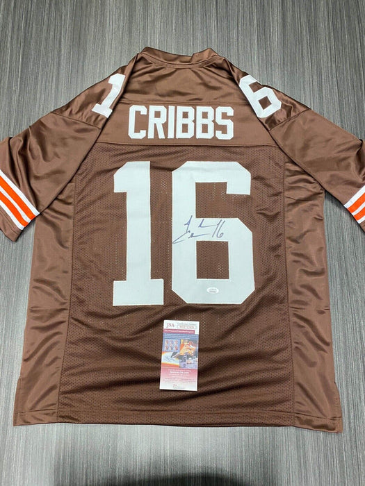 Josh Cribbs Cleveland Browns Autographed Custom Jersey JSA