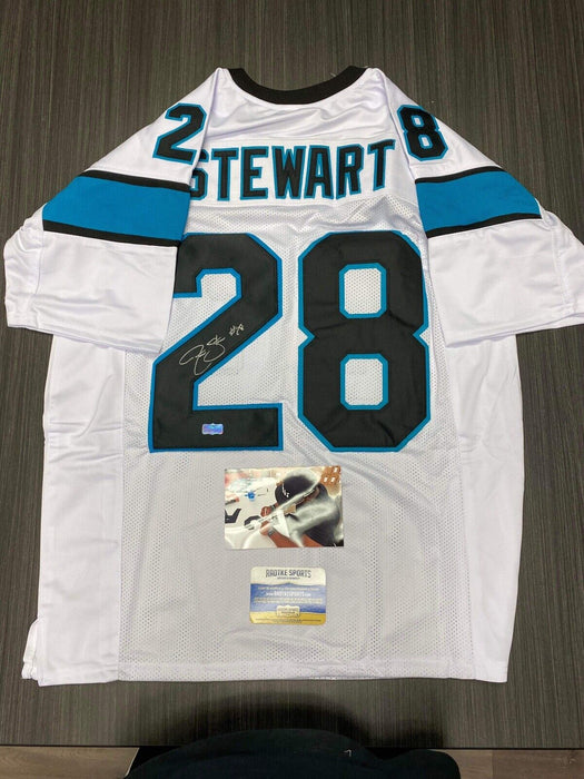 Jonathan Stewart Carolina Panthers Autographed Custom Jersey Radtke