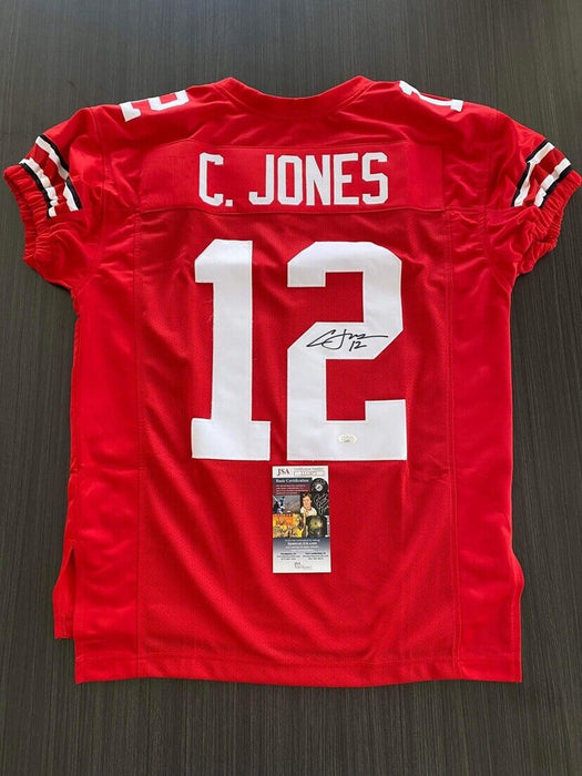Cardale Jones Ohio State Buckeyes Autographed Custom Jersey JSA