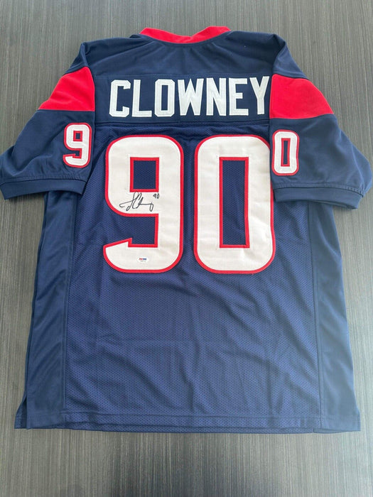 Jadeveon Clowney Houston Texans Autographed Custom Jersey PSA
