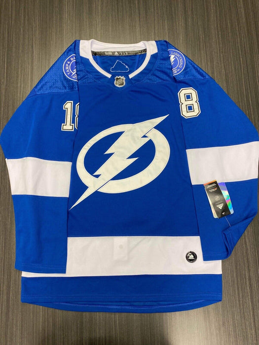 Ondrej Palat Tampa Bay Lightning Autographed Custom Jersey JSA Inscribed