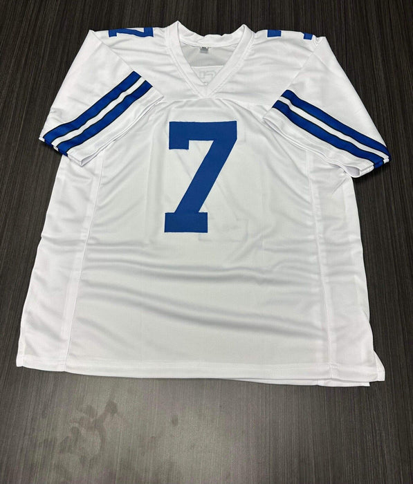 Trevon Diggs Dallas Cowboys Autographed Custom Jersey JSA