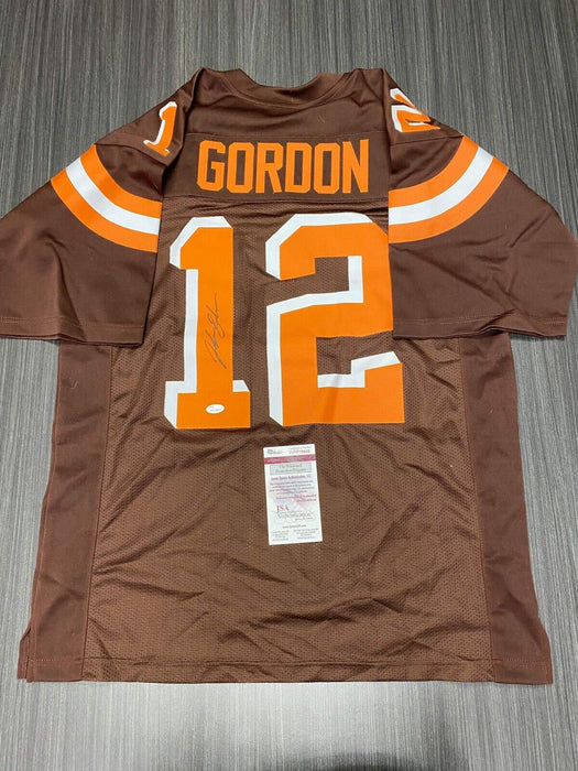 Josh Gordon Cleveland Browns Autographed Custom Jersey JSA