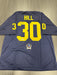 Dax Hill Signed Michigan Wolverines Custom Jersey Beckett COA