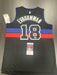 Tosan Evbuomwan Signed Detroit Pistons Jersey JSA COA