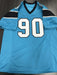 Julius Peppers Signed Carolina Panthers Custom Jersey Beckett COA